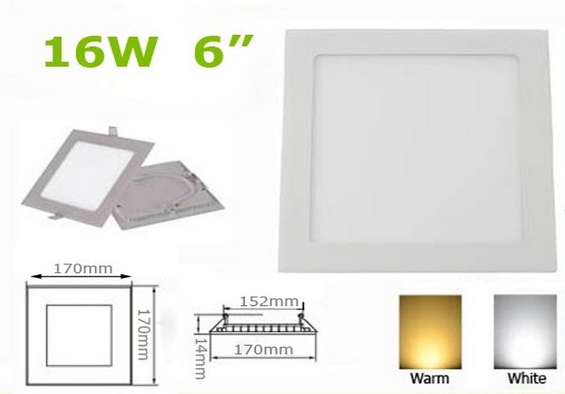 16W White Light LED Panel Light1