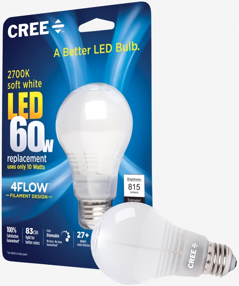 CREE launched a new LED bulb life of up to 27 years