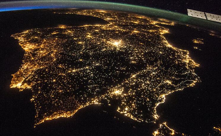 Earth's nighttime brightness increases by 2% annually