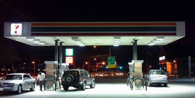 IP65 56w led tunnel lights for gas station light1