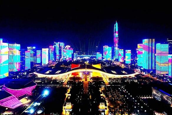 Jiangsu Nantong Tongzhou District public lighting system application of LED lamps more than 17,000 