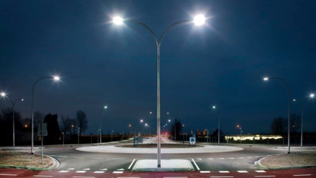 Montreal, Canada, 132,000 street lights or will be transformed into LED lights