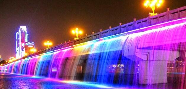 New store Xiulang bridge LED facelift