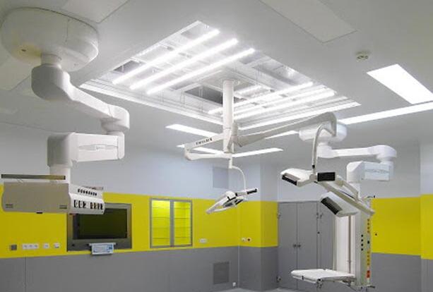 Replacing LED lighting fixtures helps hospitals save energy