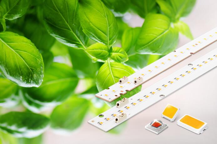 Samsung Electronics began to provide LED component solutions for plant lighting