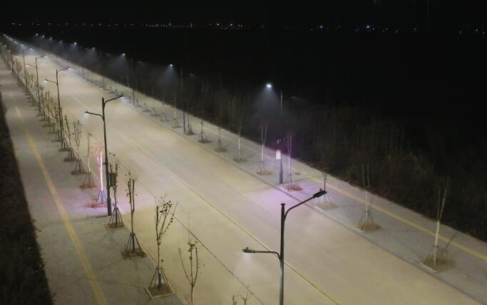 Smart light poles in Qujiang New District, Xi'an 