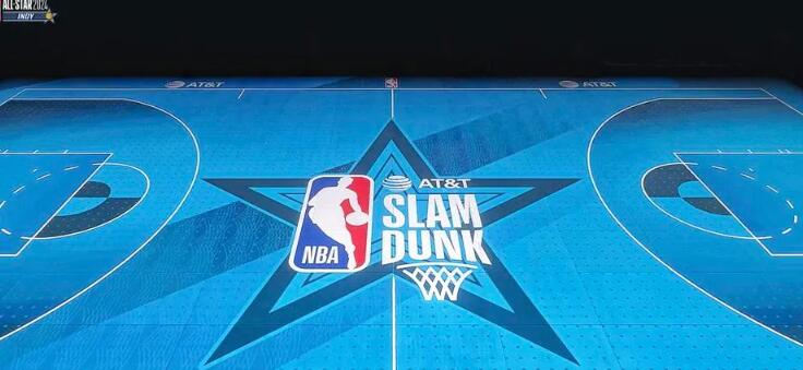 The NBA All-Star Game will introduce LED floor screens
