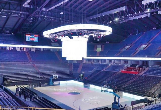 Turkey installed the first set of LED stadium lighting system