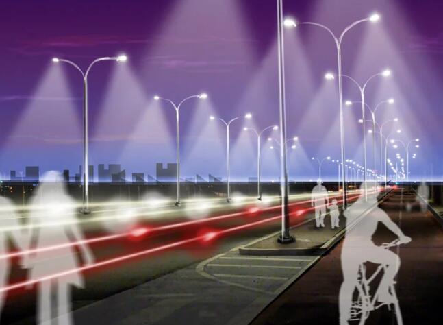 Yongchuan New District adopts new LED full-smart street lamp