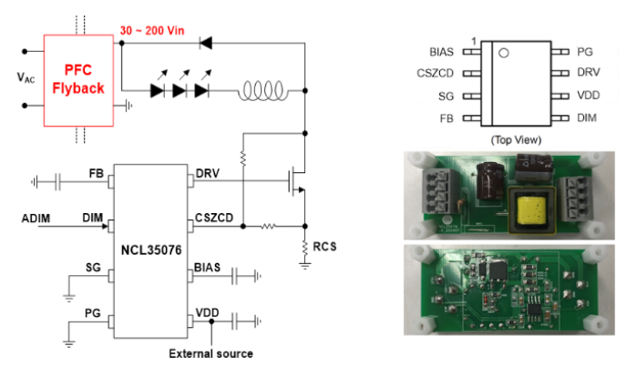 Two high-efficiency, high-precision and high-reliability dimmable LED lighting step-down solutions