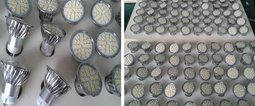 super bright dimmable GU10 SMD5050 High Power led spot light2