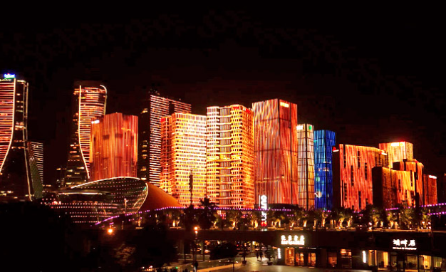LED Night Lighting in Shangcheng District, Hangzhou LED Night Lighting in Shangcheng District, Hangzhou